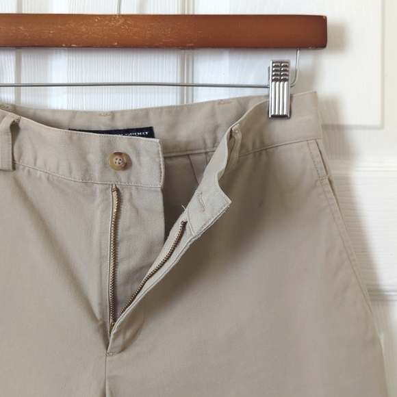 Ralph Lauren Sport Y2K Vintage High Waist Straight Leg Chino Capri Pants Beige 6 - Picture 8 of 15